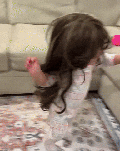 Long Hair Baby GIF