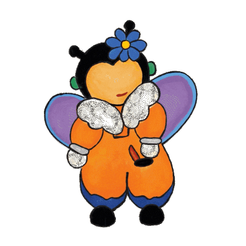 Pajarito Abejita Sticker by Perfumeria Fetiche