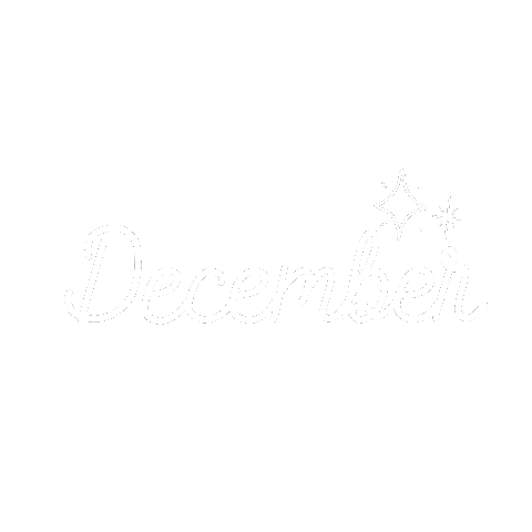 December Months Sticker