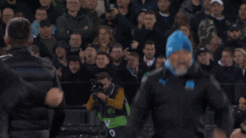 Jorge Sampaoli Reaction GIF by Olympique de Marseille