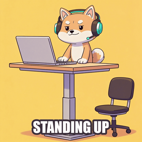 Tired Work From Home GIF by WUFFI