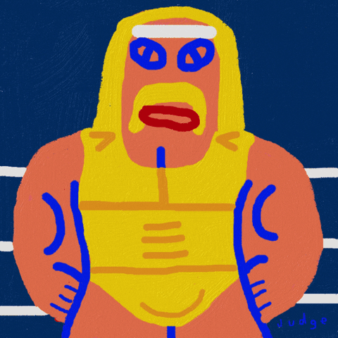 Hulk Hogan Art GIF by JudgeArt