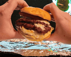 Backslash Burger GIF