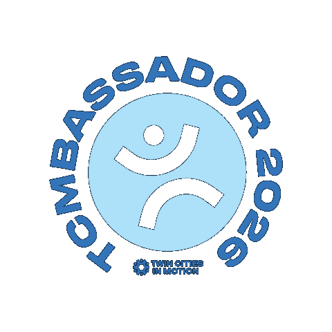 Tcmbassador Sticker by Twin Cities In Motion