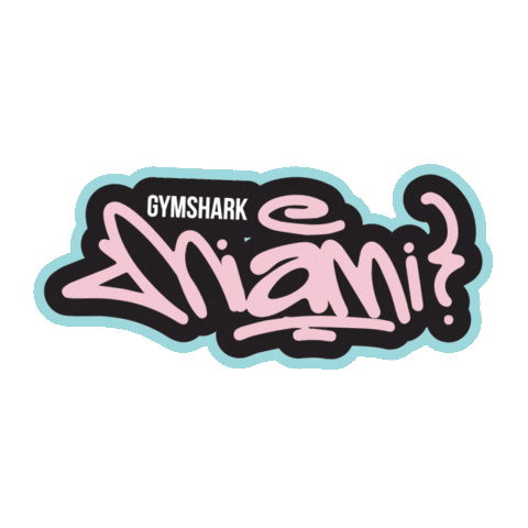 Gym Miami Sticker by Gymshark