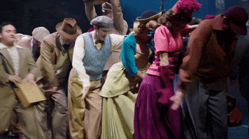 Lin Manuel Miranda Dance GIF by New York, New York Broadway