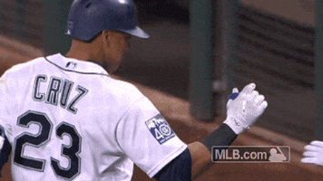 pound it seattle mariners GIF by MLB
