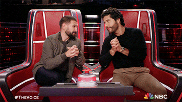 Serious Dan And Shay GIF by The Voice