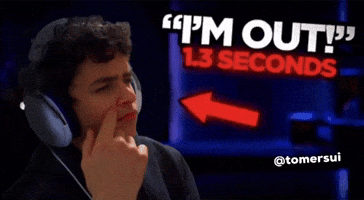 Im Out Shark Tank GIF