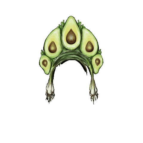 Fashion Avocado Sticker