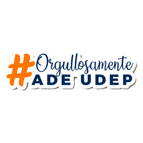 Ade Udep Sticker by Universidad de Piura