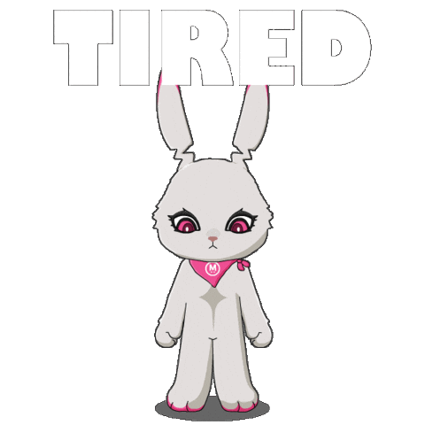 Tired Fall Sticker by Fluffey