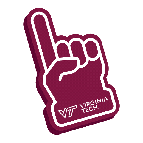 Hokies Blacksburg Sticker by Virginia Tech
