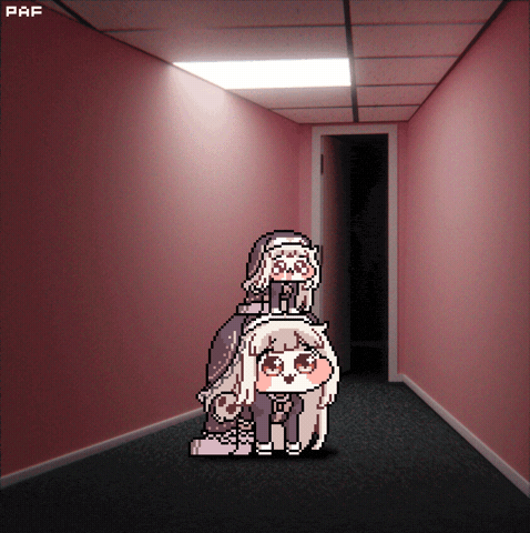 Pixel Art Peek GIF