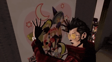 Travis Touchdown Moe GIF