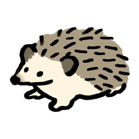 Hedgehog Sticker