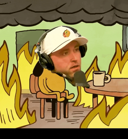 This Is Fine White Sox GIF by Barstool Sports