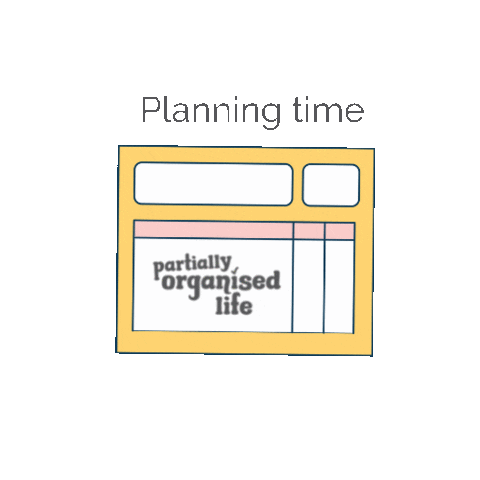 partiallyorganisedlife Sticker