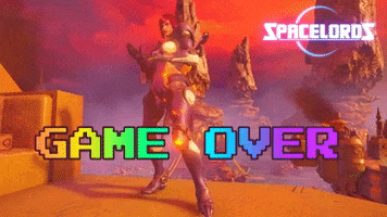 Game Over Dancing GIF by Spacelords