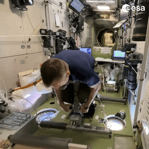 International Space Station Astronaut GIF by European Space Agency - ESA
