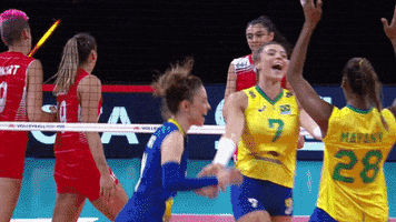 Vamos Lets Go GIF by Volleyball World