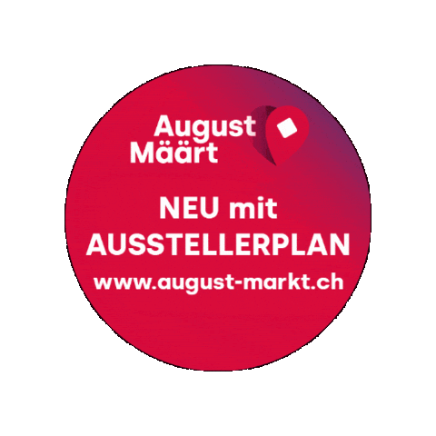August Sticker by Marktplatz Kuessnacht