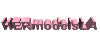 HER models LA Sticker