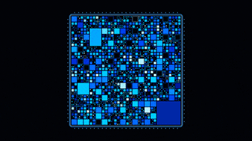 butler animation blue thinking processing GIF