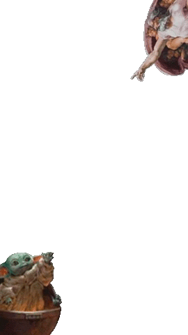 Creation Of Adam Sticker by WUGU Design & Studio