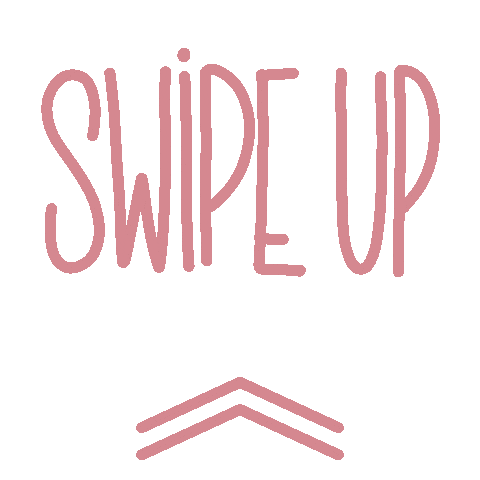 Pink Swipe Sticker by Carmen Suya