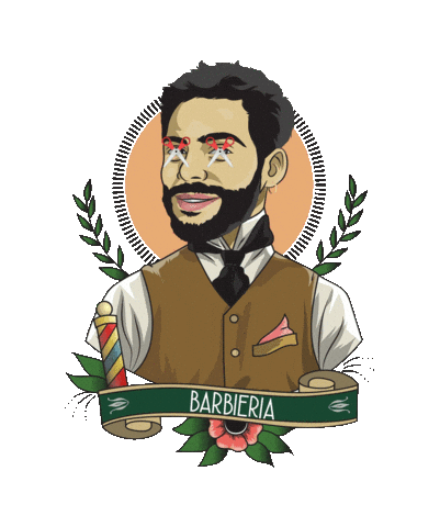 Barbershop Cagliari Sticker by Decandia_barbieria