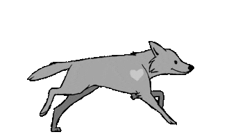 Dog Run Sticker