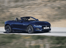 Driving Fast On My Way GIF by Jaguar