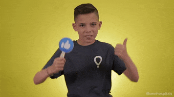 Vinny Thumbs Up GIF by Children's Miracle Network Hospitals