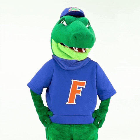 Thinking Albertgifs GIF by Florida Gators