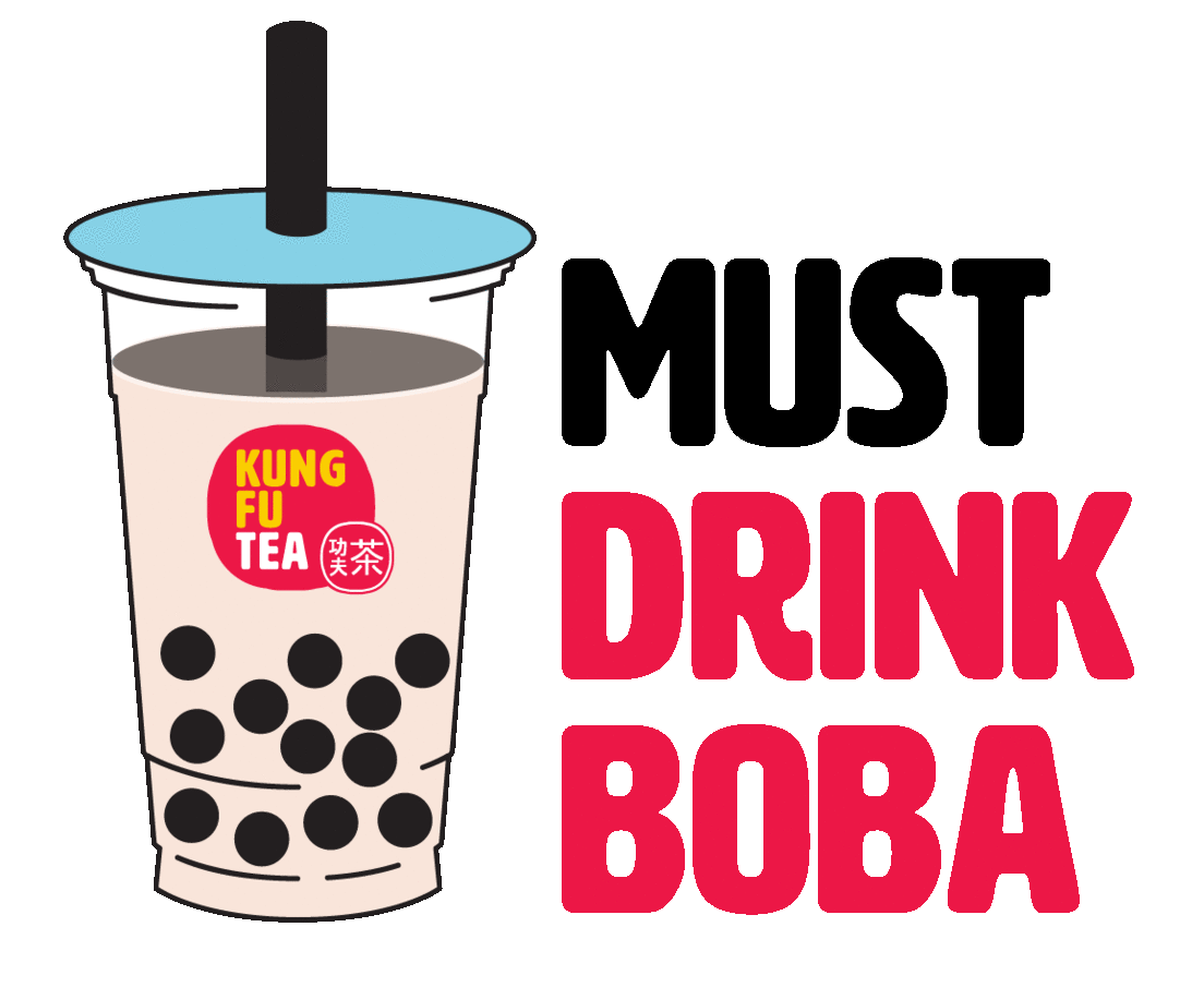 Bubble Tea Boba Sticker by Kung Fu Tea for iOS & Android GIPHY