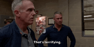 Terrifying Chicago Fire GIF by Wolf Entertainment