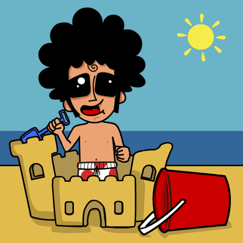 Mar Sand Castle GIF by Pepephone