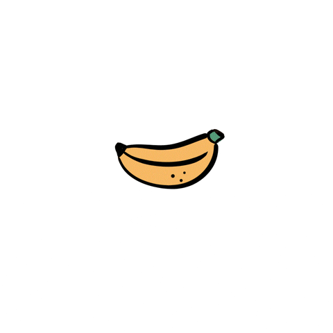 eladoodles food comida fruit banana GIF