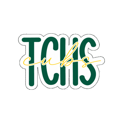 Cubs Tchs Sticker by The Catholic High School of Baltimore