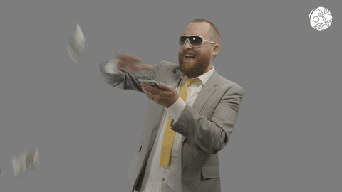 Make It Rain Money GIF by Verohallinto - Find & Share on GIPHY