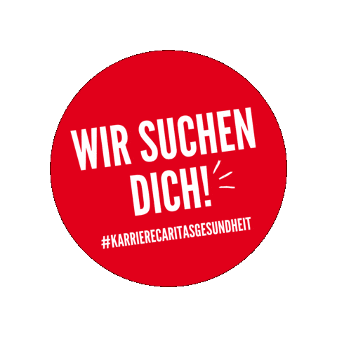 Jobsuche Sticker by Caritas Gesundheit Berlin