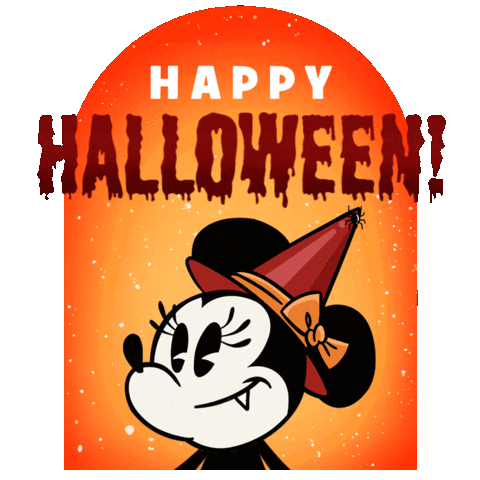Halloween Disney Sticker by Minnie Mouse