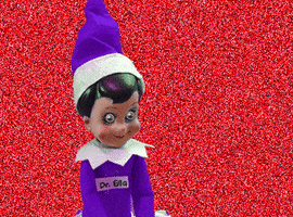 samconcklin christmas glitch creepy elf GIF