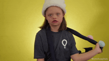 Girl Bundle Up GIF by Children's Miracle Network Hospitals