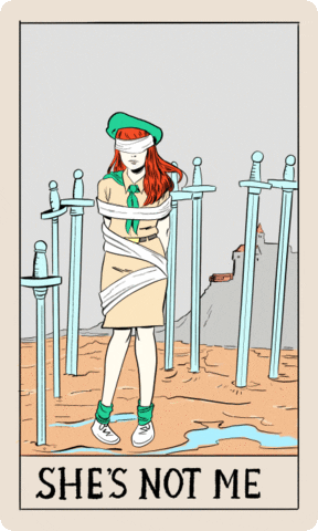 On The Line Tarot GIF by Jenny Lewis