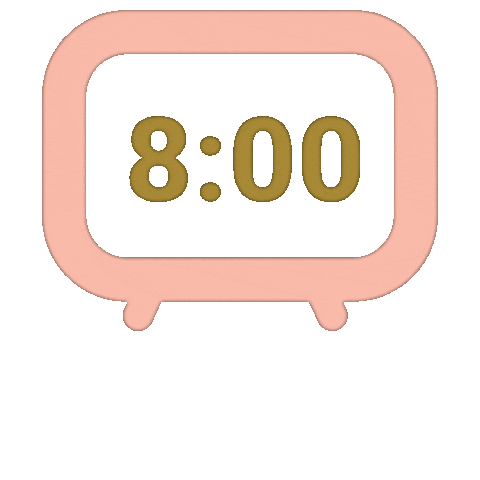 Time Clock Sticker by taudrey jewelry