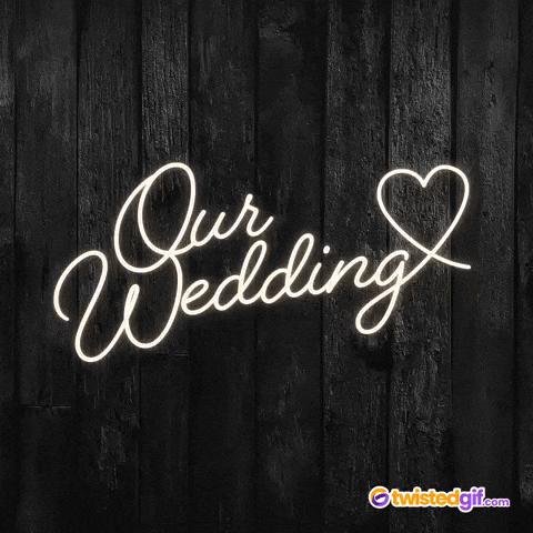 Heart Wedding Gif By TwistedGif