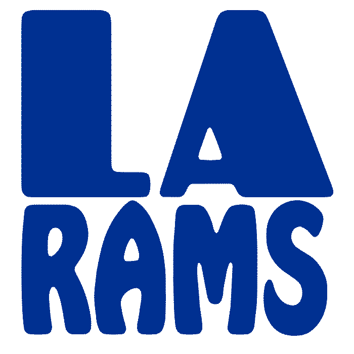 Football Touchdown Sticker by Los Angeles Rams for iOS & Android GIPHY