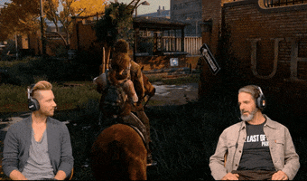 The Last Of Us Handshake GIF by RETRO REPLAY